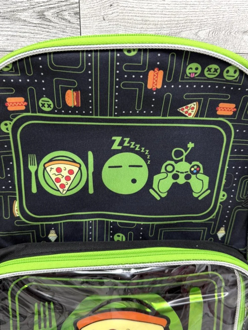 NWT Emojination School Backpack/Lunch Bag Set